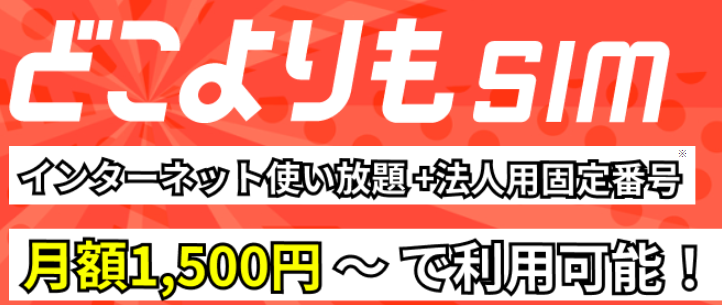 どこよりもSIMの料金プランと契約方法！評判は良い？